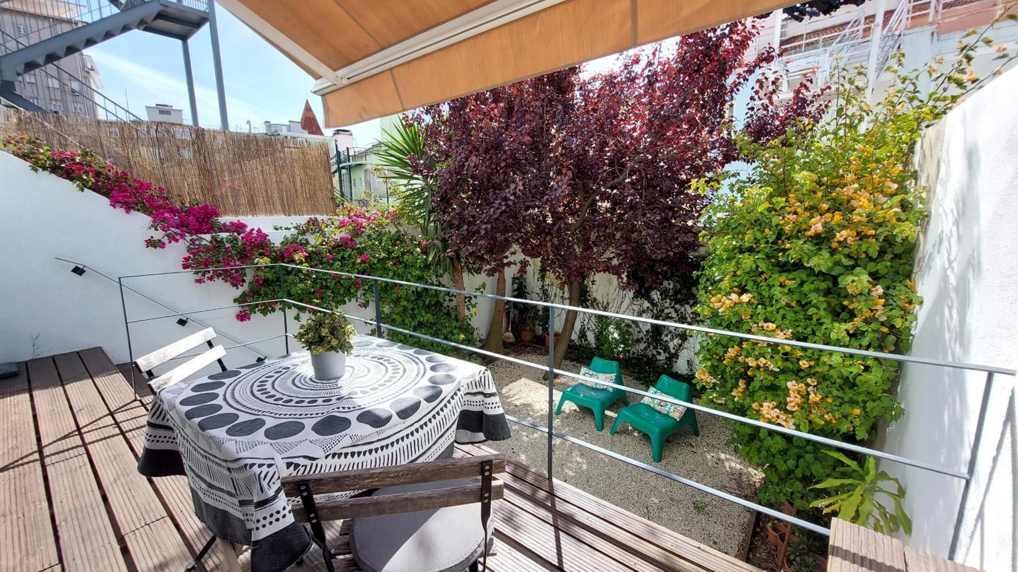 Apartment With Private Garden - Central Location Lisboa Extérieur photo