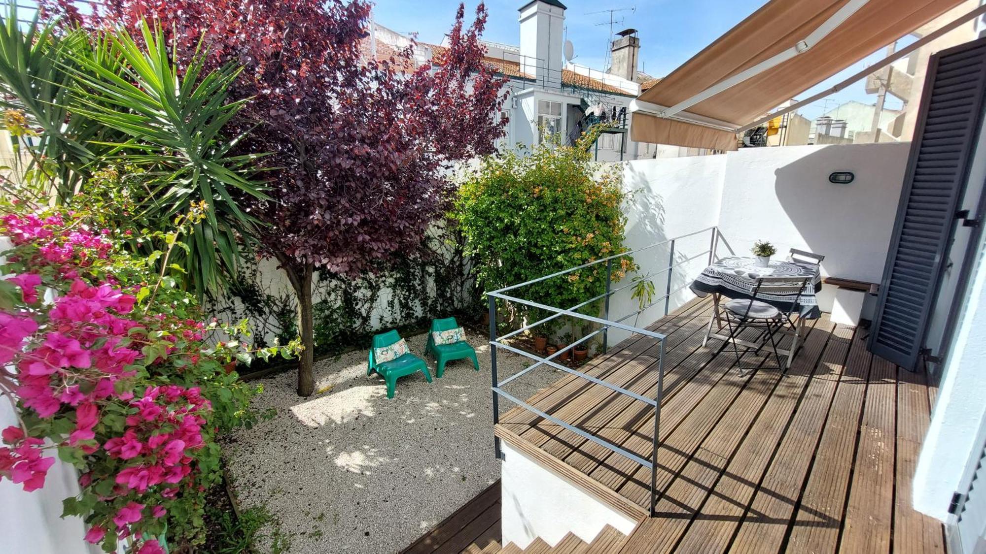 Apartment With Private Garden - Central Location Lisboa Extérieur photo